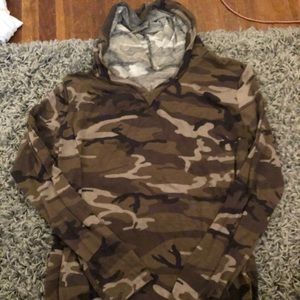 camo hoodie